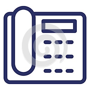 Telephone  Isolated Vector Icon which can easily modify or edit
