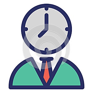 Timer  Isolated Vector Icon which can easily modify or edit
