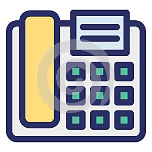Telephone  Isolated Vector Icon which can easily modify or edit