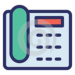 Telephone  Isolated Vector Icon which can easily modify or edit