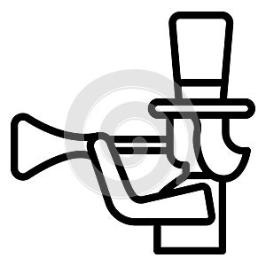 Bullhorn Isolated Vector Icon which can easily modify or edit photo