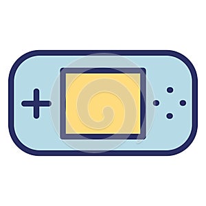Game device  Isolated Vector Icon fully editable
