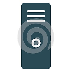 Base unit  Isolated Vector Icon fully editable