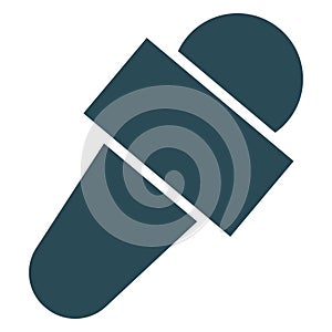 Mic  Isolated Vector Icon fully editable
