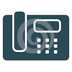 Fax  Isolated Vector Icon fully editable