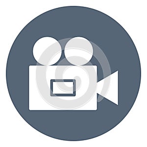 Cam  Isolated Vector Icon fully editable