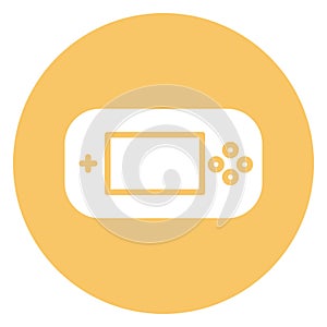 Game device  Isolated Vector Icon fully editable