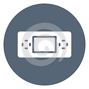 Game device  Isolated Vector Icon fully editable