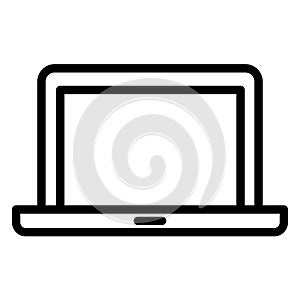 Laptop  Isolated Vector Icon fully editable