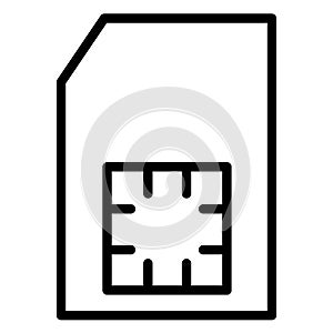 Chip  Isolated Vector Icon fully editable
