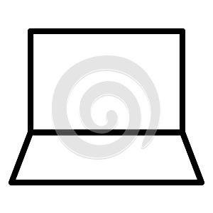 Laptop  Isolated Vector Icon fully editable