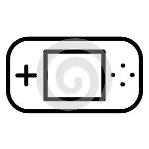 Game device  Isolated Vector Icon fully editable