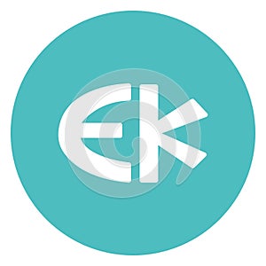 Eckankar Isolated Vector Icon which can easily modify or edit