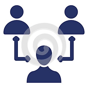 Boss  Isolated Vector icon which can easily modify or edit