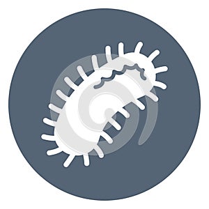 Bacteria Isolated Vector Icon that can be easily modified or edit