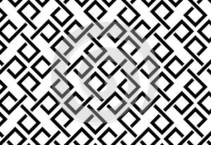 Simple square geomatric pattern. Chinese style.