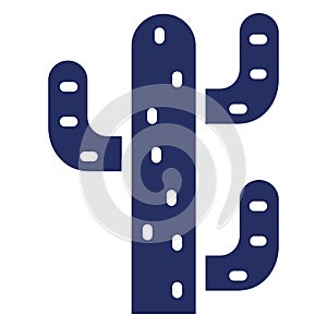 Basic RGB  Coat, hanger Vector Icon which can easily modify or edit