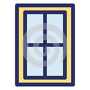 Basic RGB  Aperture, deadlight  Vector Icon which can easily modify or edit