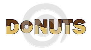 Donut logo design