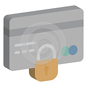 Lock, padlock Isolated isolated vector icon which can easily modify which can easily modify or edit