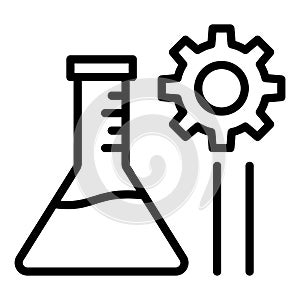 Cog, cogwheel Vector Icon which can easily modify or edit