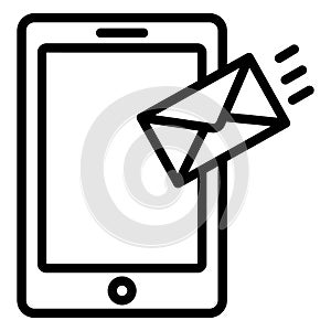 Electronic marketing, email Vector Icon which can easily modify or edit