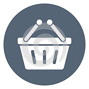 Basket, bucket Vector icon which can easily modify