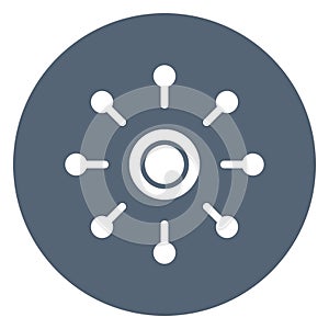 Affiliate, affiliation Vector Icon which can easily modify or edit