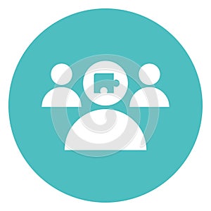 Group, leader Vector Icon which can easily modify or edit