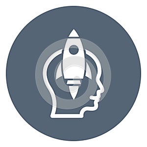 Idea develop, idea generation Vector Icon which can easily modify or edit
