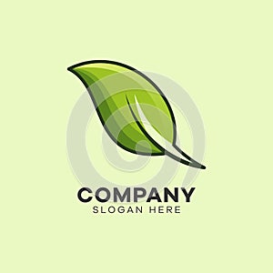 Nature Leaf Logo Creative Template Sign Vector