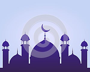 Islamic background template design