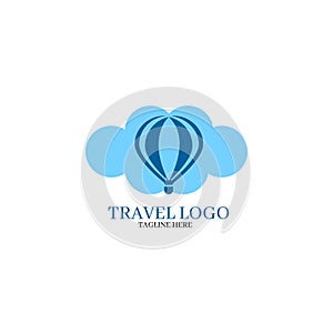Travel logo design template