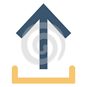 Upload Color Vector Icon which can easily modify or edit