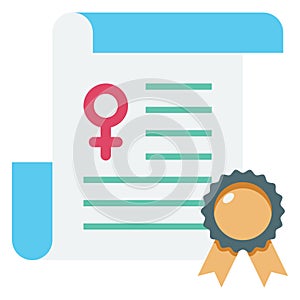 Cultures, declaration  vector icon which can easily modify or edit