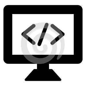 Div  Glyph Style vector icon which can easily modify or edit