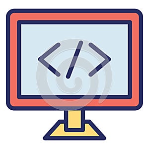 Div  Glyph Style vector icon which can easily modify or edit