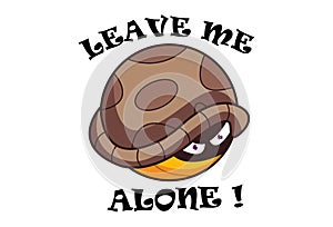 Vector Cartoon Illustration Of Turtle