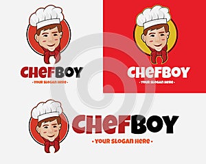 Chef logo template design