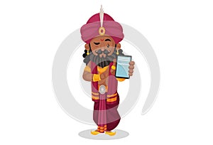 Vector Graphic Illustration of Shakuni