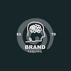 head with confused brain