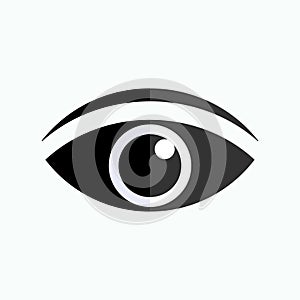 Eye Icon. Look, Watch. See, Surveillance Symbol - Vector.
