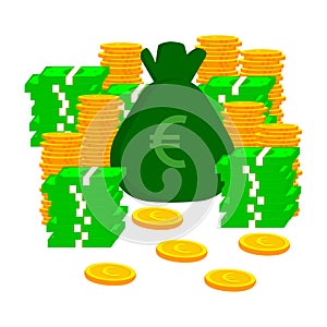 Euro money wealth images