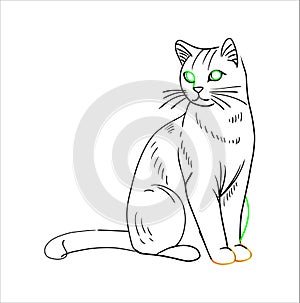 Cat Icon Vector