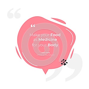 Creative Bubble testimonial bCreative Bubble testimonial banner, quote, infographic. Social media post template designs for quotes