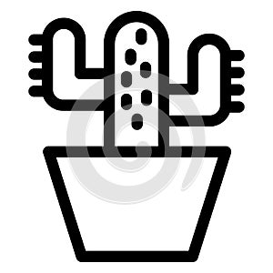 Basic RGB  Cacti, cacto Vector Icon which can easily modify or edit