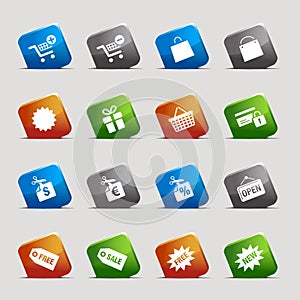 Basic - Shopping icons