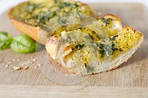 Basil Garlic Bread