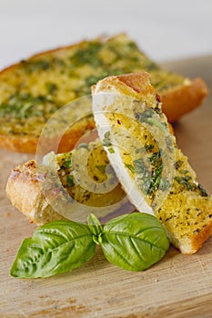 Basil Garlic Bread