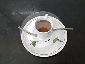 Basil tea whit Tinospora cordifolia/giloy.